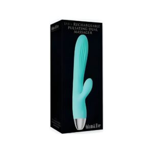 ADAM & EVE MASAJEADOR DUAL PULSANTE RECARGABLE DE EVE