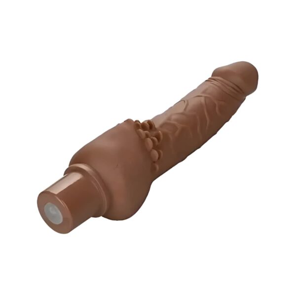 STUD RECHARGEABLE POWER -BROWN CLITERRIFIC 12 FUNCTIONS